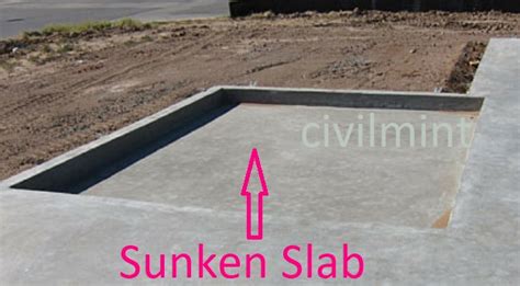 What is Sunken Slab, its Uses, Advantages, and Disadvantages