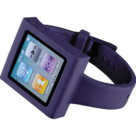 Hex Slim Watch Band for iPod nano Gen 6 (Purple) HX1004-PU B&H