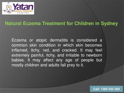 Eczema treatment children sydney