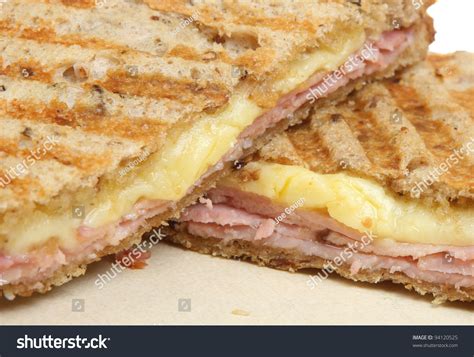 Toasted Sandwich With Ham And Cheese Stock Photo 94120525 : Shutterstock