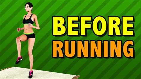 Warm Up And Stretching Before Running [Top Exercises] - YouTube