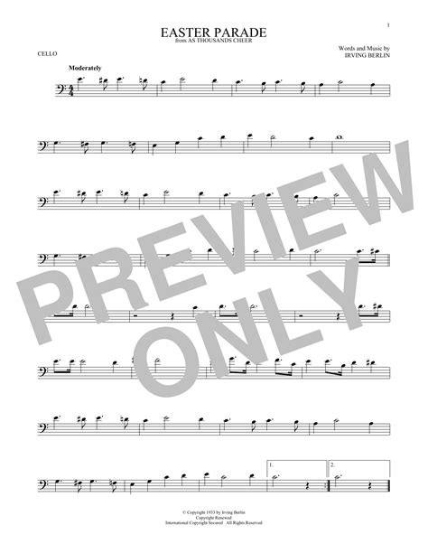 Easter Parade | Sheet Music Direct