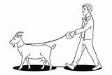 Goat Coloring Pages  ColoringLib sketch template