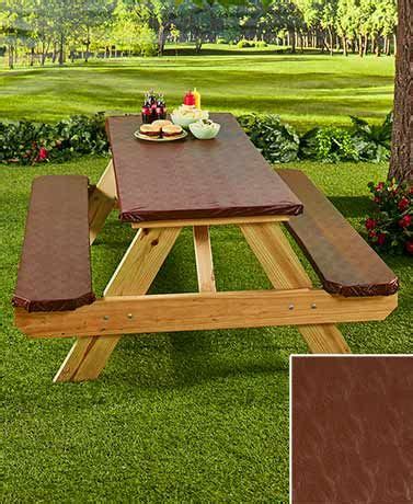 3-Pc. Solid Picnic Table Covers | Picnic table covers, Diy picnic table, Picnic table