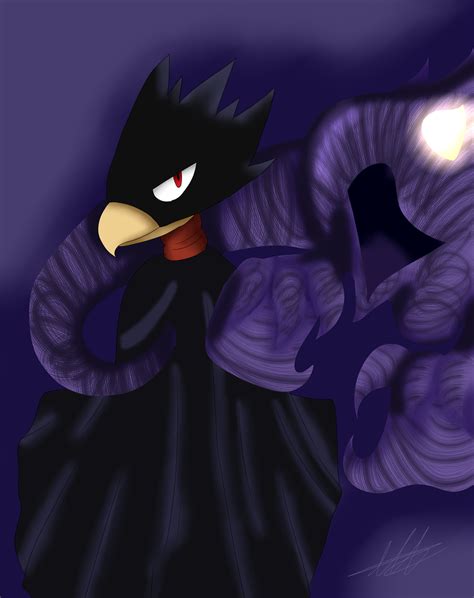 Tokoyami by WaterFox-Studios on DeviantArt