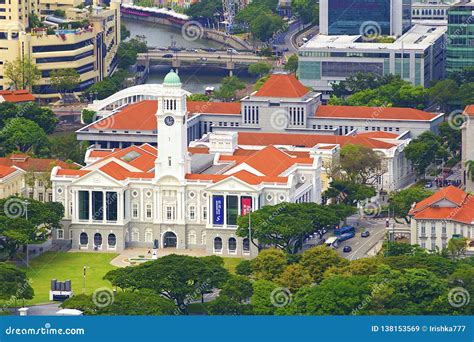 Victoria Theatre and Concert Hall in Singapore Editorial Stock Image - Image of city, concert ...