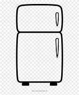 Refrigerator Coloring Page  Team sketch template