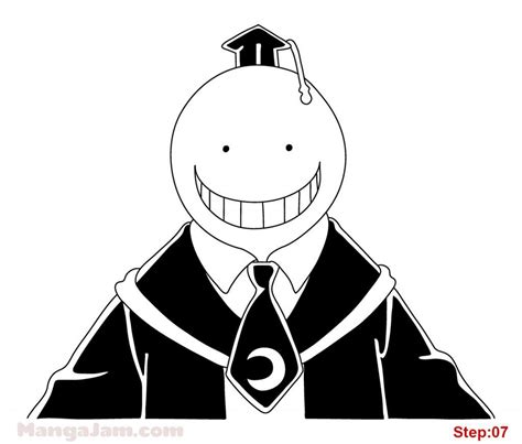 How to Draw Koro-Sensei from Assassination Classroom - MANGAJAM.com ...