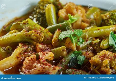 Sri Lankan Vegetarian Curry Stock Photo - Image of macro, oriental: 144253470