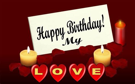 Happy Birthday My Love HD Wallpapers - Wallpaper Cave