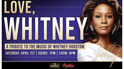 The Update | Whitney Houston Tribute at Robins Theatre in Warren