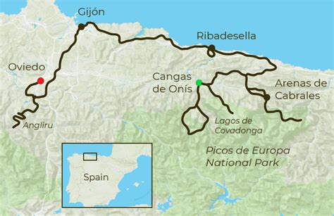 Picos de Europa & Asturian Coast Cycling Holiday