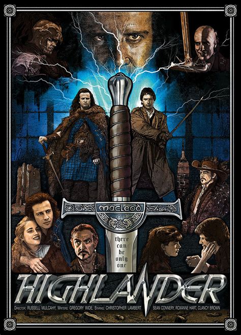 Highlander by Sergey - Home of the Alternative Movie Poster -AMP-