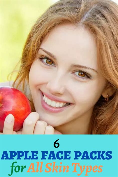 6 Apple Face Packs For All Skin Types