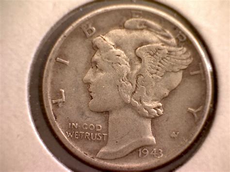 1943-P MERCURY DIME - For Sale, Buy Now Online - Item #45513