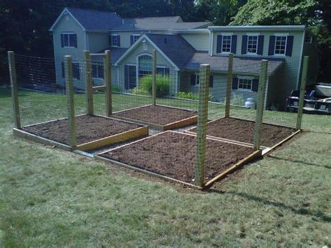 Enclosed Vegetable Garden with Raised Beds - Country - Garden - New York - by Landmark ...