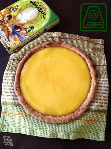 Fiction-Food Café: Egg Custard Tart from "Avatar: The Last Airbender"