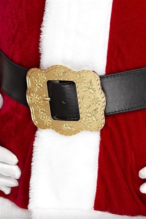 Santa Belt With Buckle