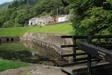 Resolven Lock, Neath Canal - Beautiful England Photos