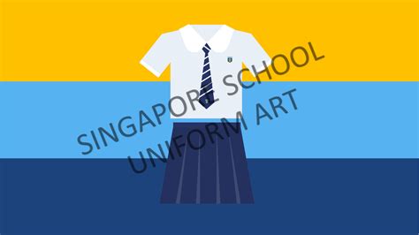 Ngee Ann Secondary School - Singapore School Uniform Art