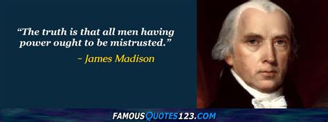 James Madison Quotes - Famous Quotations By James Madison - Sayings By ...