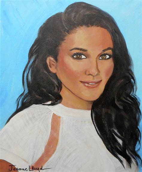 Meghan Markle Painting by Jeanne Lloyd - Fine Art America