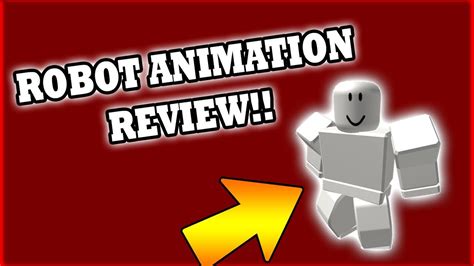 ROBLOX | ROBOT ANIMATION PACK | REVIEW! (R15) - YouTube