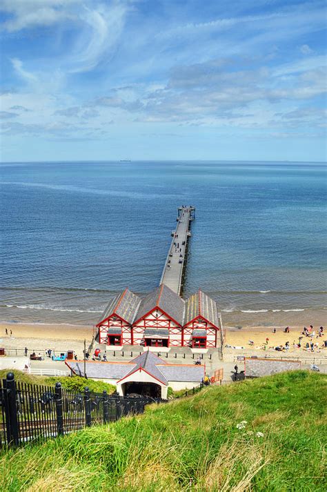 Saltburn Pier Photograph by Sarah Couzens - Fine Art America