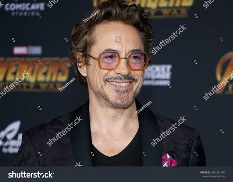 Robert Downey Jr Premiere Disney Marvels Stock Photo 1091581106 ...