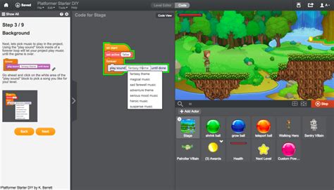 Design Your Own Adventure-Filled Platformer | Tynker Blog