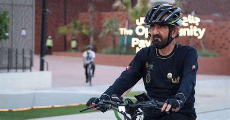 Watch: Sheikh Mohammed goes on a bike tour of Expo 2020 Dubai