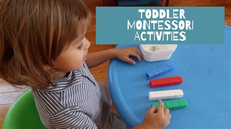 Toddler Montessori Activities at Home 15 Min Sessions - YouTube