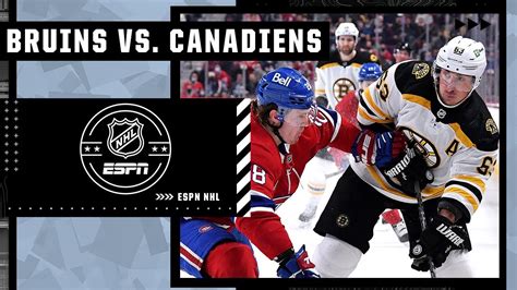 Boston Bruins at Montreal Canadiens | Full Game Highlights - YouTube