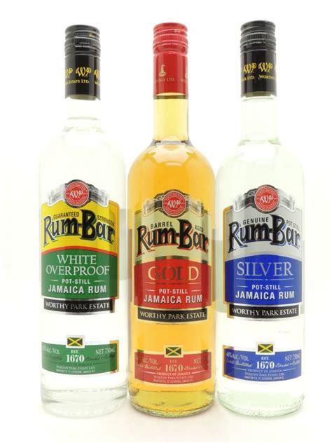 Rum Bar Jamaican Rum Collection