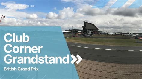 View from the Silverstone Club Corner Grandstand at the British Grand ...