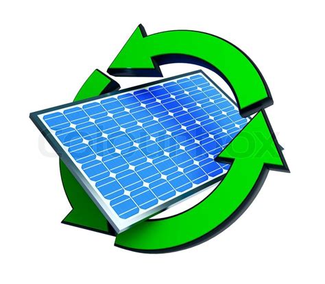 Renewable energy solar panels | Stock image | Colourbox