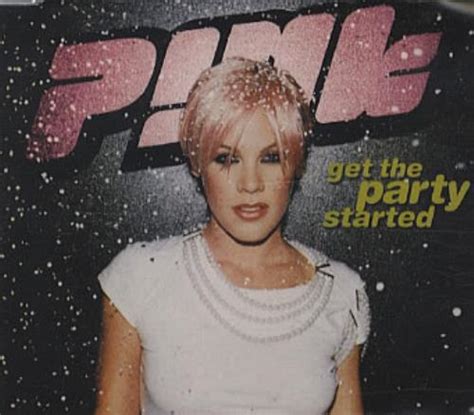 Pink Get The Party Started Brazilian CD single (CD5 / 5") (238998)