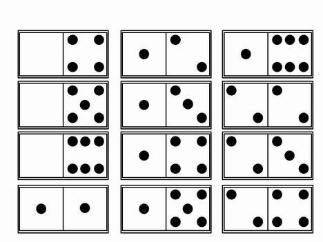 Dominoes Template slide2 Math Number Sense, Math Numbers, Teaching Math ...