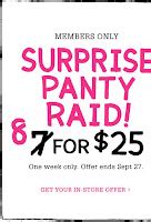Victoria's Secret Pink Nation Members Exclusive - Get 8 Panties for $25 | Your Retail Helper
