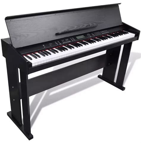 vidaXL Electric Piano Digital Electric Piano with 88 Keys & Music Rest ...