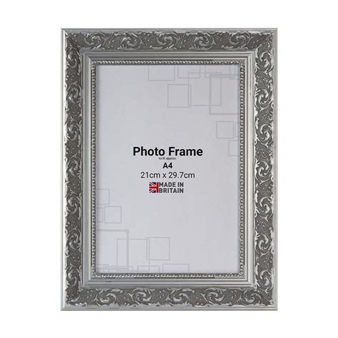 Ornate Silver Frame | Picture Frames Direct