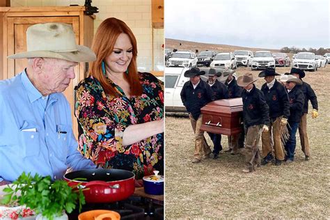 Ree Drummond's Family Honored Her Late Father-in-Law with a Funeral Led ...