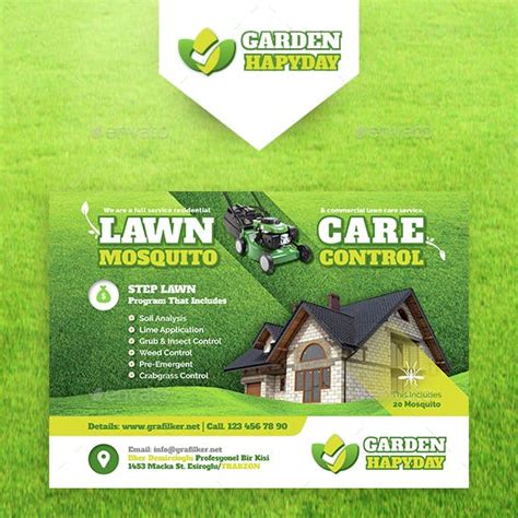 Landscaping Flyers - Landscape Flyer Graphics Designs Templates From ...