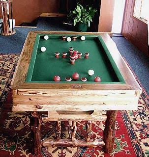 Hand Made Bumper Pool Table by Drawknife Custom Billiard Tables | CustomMade.com