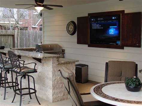 Outdoor Kitchens | Outdoor kitchen, Indoor bbq, Outdoor tv