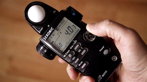 Learning how to use your Light Meter for film photography. - YouTube