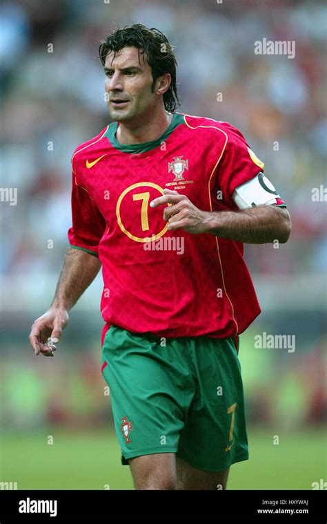 LUIS FIGO PORTUGAL & REAL MADRID CF LUZ STADIUM LISBON PORTUGAL 24 June ...