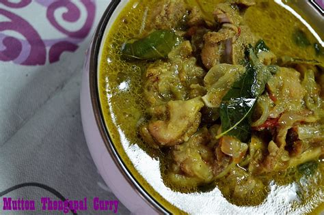 Mutton Thengapaal Curry ~ Mutton Coconut Milk Gravy - The Big Sweet Tooth