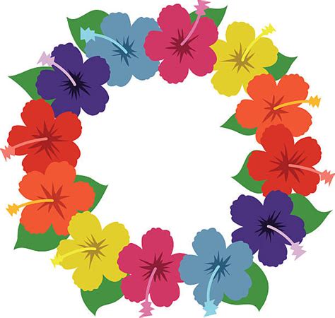 Hawaii Flower Ley Clipart