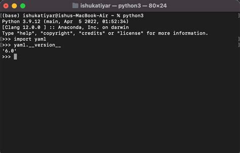 How to Install PyYAML on MacOS? - GeeksforGeeks